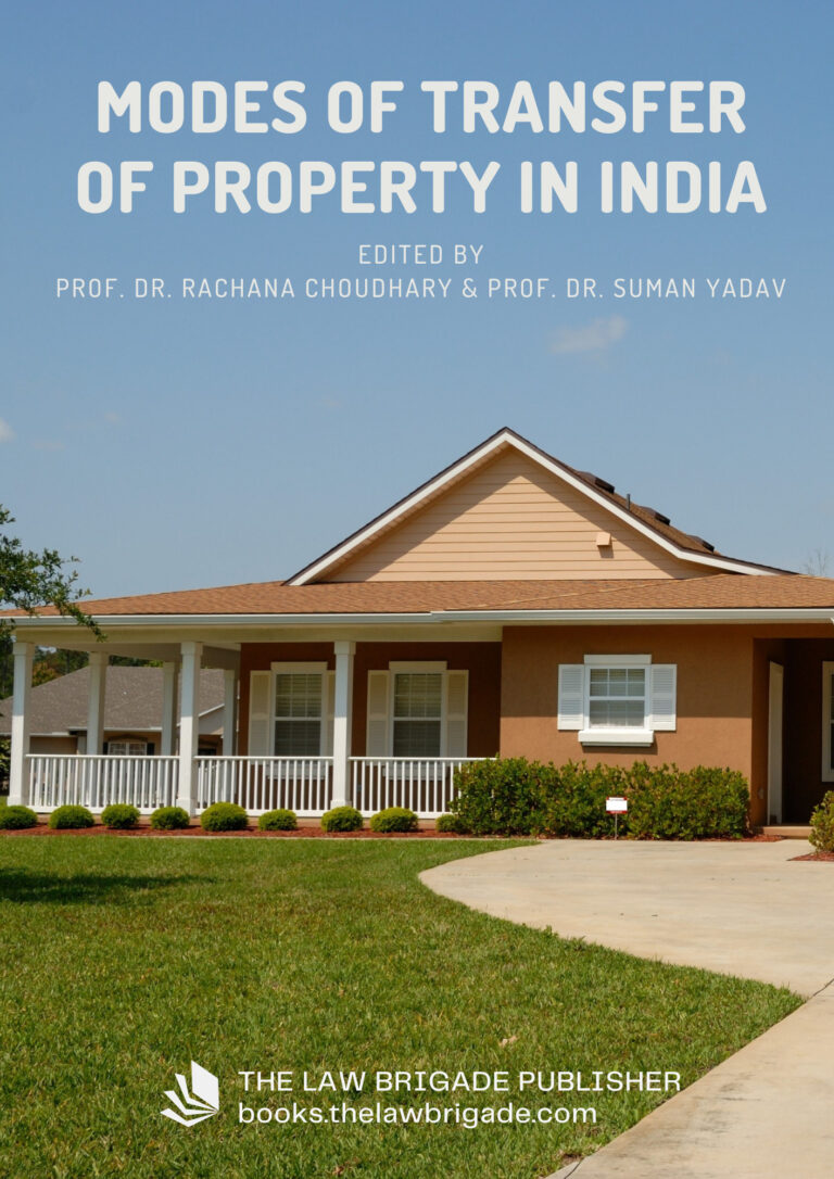 Modes of Transfer of Property in India